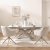 Розкладний обідній стіл Mebel Elit IBIZA Ceramic Marmur Білий ME.IBIZA/B/KASZ/S160-240 фото - 6