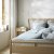 IKEA Наматрацник на резинці KEJSAROLVON 90х200 см Блакитний (ИКЕА КЕЙСАРОЛВОН) 70580425 фото - 5