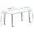 IKEA Письмовий стіл LAGKAPTEN/KRILLE Білий (ИКЕА ЛАГКАПТЕН/КРИЛЛЕ) 09509975 фото - 2