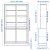 IKEA Вітрина HAVSTA (ИКЕА ХАВСТА) 99276863 фото - 6