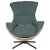 Крісло м'яке поворотне Kontrast JASPER 3D Зелений 5.01.84540 фото - 2