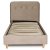 Кровать Mebel Elit DENNIS Welur 90x200 см Бежевый - 3 Кровать Mebel Elit DENNIS Welur 90x200 см Бежевый ME.DENNIS/90/BZ/V/LOZ фото - 3