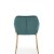 Обеденный стул Halmar K-306 Зеленый V-CH-K/306-KR-C.ZIELONY фото - 2