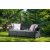 Садовий диван Keter CORFU LOVE SEAT MAX Графіт 258975 фото - 4