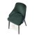 Обідній стілець Halmar ENDO Welur Темно-зелений V-PL-ENDO-CZARNY-C.ZIELONY фото - 7