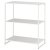 IKEA Стелаж JOSTEIN Білий (ИКЕА ЖОСТЕЙН) 89437140