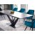 Раскладной обеденный стол Signal SORENTO Marmur Черный SORENTOCC160 фото - 5