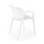 Садовый стул Halmar K491 Белый - 6 Садовый стул Halmar K491 Белый V-CH-K/491-KR-BIAŁY фото - 6