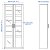 Витрина BRIMNES - 17 IKEA Витрина BRIMNES (ИКЕА БРИМНЕС) 90409872 фото - 17