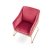 Кресло мягкое Halmar Soft 3 Бордовый V-CH-SOFT_3-FOT-BORDOWY фото - 5