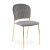 Обідній стілець Halmar K499 Попелястий V-CH-K/499-KR-POPIELATY