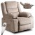 Кресло мягкое раскладное с реклайнером Mebel Elit JASPER Бежевый ME.JASPER/BZ/T/FW