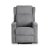 Крісло м'яке розкладне масажне з реклайнером Mebel Elit SEBASTIAN Сірий ME.SEBASTIAN/P/T/FW фото - 3