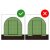 Парник теплиця Garden Line NEW 4x2,5x2 м Зелений TUN3069 фото - 2