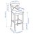 IKEA Барный стул INGOLF Белый (ИКЕА ИНГОЛЬФ) 00121766 фото - 10