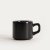 Чашка с блюдцем Homla FAMELIO 200 мл Черный 234305 фото - 4