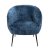 Крісло м'яке Homla PALLSTOL Синій 222994 фото - 2