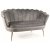 Диван Signal CAMELLIA 2 Velvet Серый CAMELLIAV2SZZL