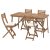 IKEA Комплект садовой мебели ASKHOLMEN Дерево (ИКЕА АСХОЛЬМЕН) 29575318 фото - 5