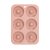 Форма для выпечки пончиков Homla EASY BAKE 30x18 см| Розовый 209949