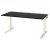 IKEA Письменный стол для работы сидя/стоя MITTZON Черный (ИКЕА МИЦОН) 49528953 фото - 2