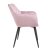 Обеденный стул Homla SHELTON Welur Розовый - 3 Обеденный стул Homla SHELTON Welur Розовый 218099 фото - 3