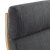 IKEA Кресло-качалка с подставкой POANG Темно-серый (ИКЕА ПОАНГ) 69484255 фото - 6