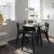 IKEA Обідній стіл LISABO Чорний (ИКЕА ЛИСАБО) 50416501 фото - 17