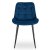Обеденный стул Mebel Elit CHRIS Welur Синий ME.CHRIS/GR/CZ/V/K фото - 2