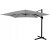 Садовый зонт с чехлом Garden Line MINI ROMA 250х250 см Серый GAO5378 фото - 4