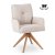Обеденный стул поворотный Mebel Elit BIANCO Бежевый ME.BIANCO/BZ/T/K