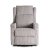 Кресло мягкое раскладное массажное с реклайнером Mebel Elit SEBASTIAN Velvet Серый ME.SEBASTIAN/P/SZTR/FW фото - 2
