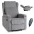 Крісло м'яке розкладне масажне з реклайнером Mebel Elit SEBASTIAN Сірий ME.SEBASTIAN/P/T/FW