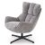 Кресло мягкое поворотное Halmar ORINOKO Пепельный - 2 Кресло мягкое поворотное Halmar ORINOKO Пепельный V-CH-ORINOKO-FOT-POPIEL фото - 2