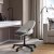 IKEA Офісне крісло LOBERGET/MALSKAR Білий (ИКЕА ЛОБЕРГЕТ/МАЛЬСКАР) 69331936 фото - 4