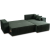 Розкладний диван Mebel Elit ALEX Зелений - 4 Розкладний диван Mebel Elit ALEX Зелений MGK.FILO/LINCOLN39/NAR фото - 4