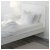 IKEA Простирадло на резинці FARGMARA 90x200 см Білий (ИКЕА ФЭРГМОРА) 40347730 фото - 5