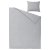 IKEA Комплект постельного белья NATTSVARMARE 150x200 см Серый (ИКЕА НАТЦВАРМАРЕ) 20529335 фото - 6