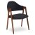 Обідній стілець Mebel Elit RUIZ 2 Чорний ME.RUIZ/CZ/O/T/K