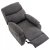 Кресло мягкое раскладное с реклайнером Kontrast ROSA Темно-серый 5.01.84854 фото - 4
