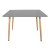 Обідній стіл Chomik Сірий FAT7851 фото - 2