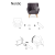 Кресло мягкое Signal Nordic 1 Welur Розовый NORDIC1CABLO12-P фото - 3
