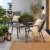 Комплект садових меблів Kontrast MALAGA WOOD Чорний Meb000083 фото - 7