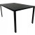 Садовий стіл Kontrast ALLEN 130 Чорний 5.04.212542