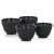 Набор чугунных чашек Duka Mariko | Черный Набор чугунных чашек Duka Mariko | Черный 1219749