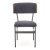 Обеденный стул Halmar Smart-KR Welur Черный V-PL-SMART-KR фото - 4