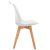 Обеденный стул Kontrast EMMA 3 Белый - 5 Обеденный стул Kontrast EMMA 3 Белый 6.05.50506 фото - 5