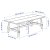 IKEA Обеденный стол SKOGSTA Акация (ИКЕА SKOGSTA) 70419264 фото - 11