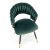 Обеденный стул Halmar K551 Темно-зеленый - 7 Обеденный стул Halmar K551 Темно-зеленый V-CH-K/551-KR-C.ZIELONY фото - 7