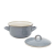Горшок для запекания с крышкой Homla LARISA 0,5 л Серый 218383 фото - 2